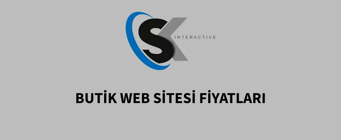 Butik Web Sitesi Fiyatları