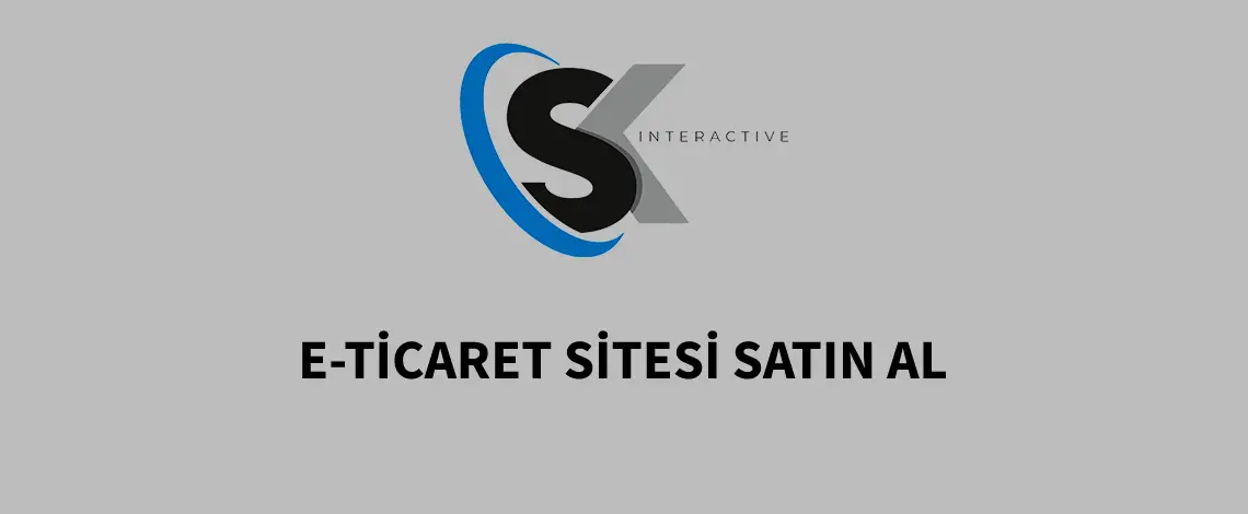 E-TİCARET SİTESİ SATIN AL