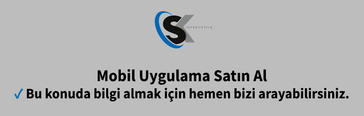 Mobil Uygulama Satın Al