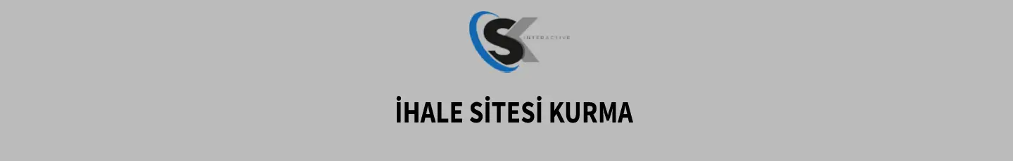 İhale Sitesi Kurma