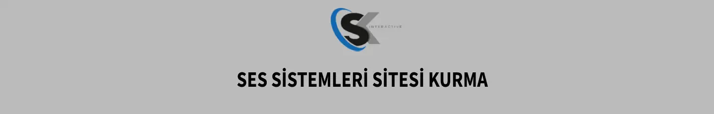 Ses Sistemleri Sitesi Kurma