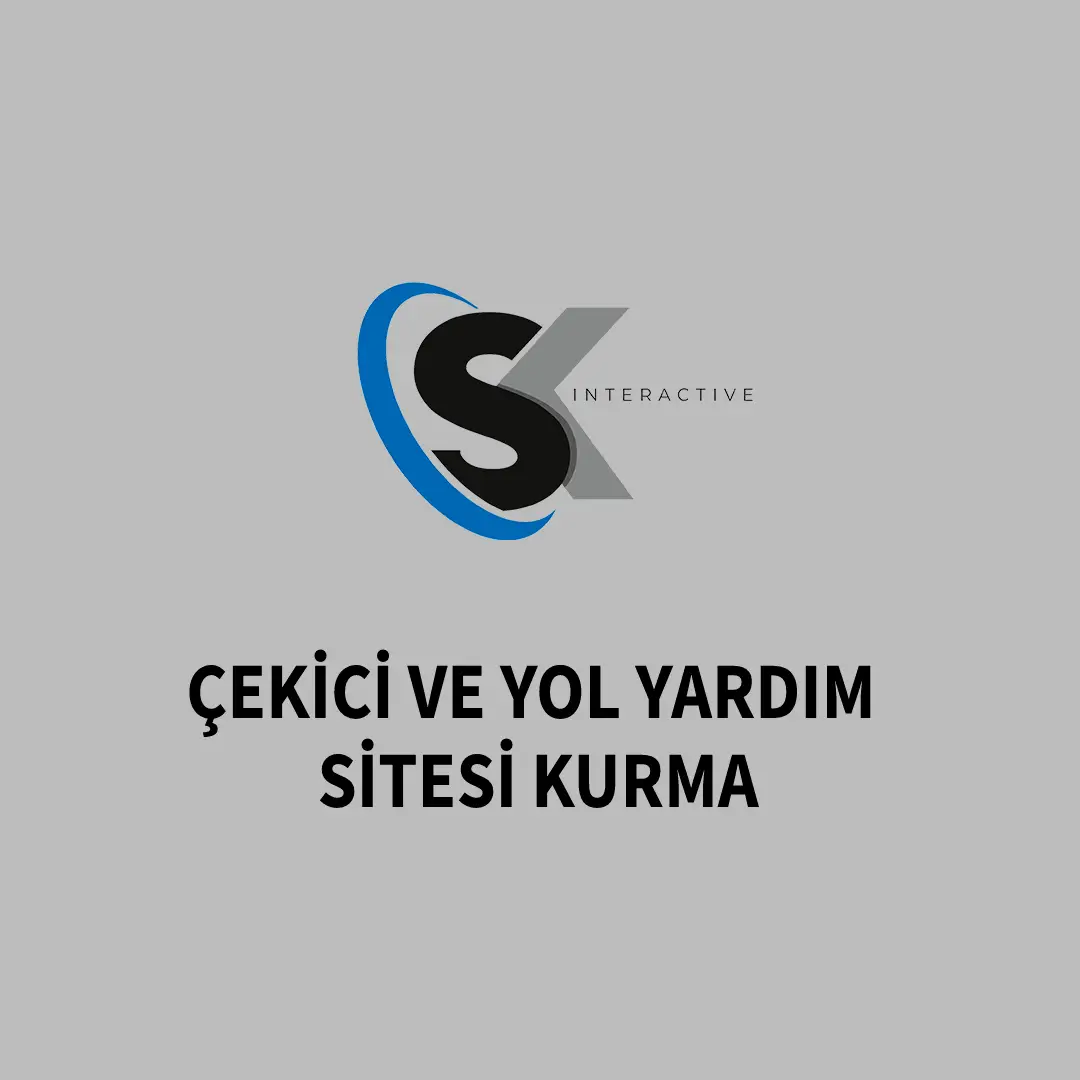 Çekici ve Yol Yardım Sitesi Kurma