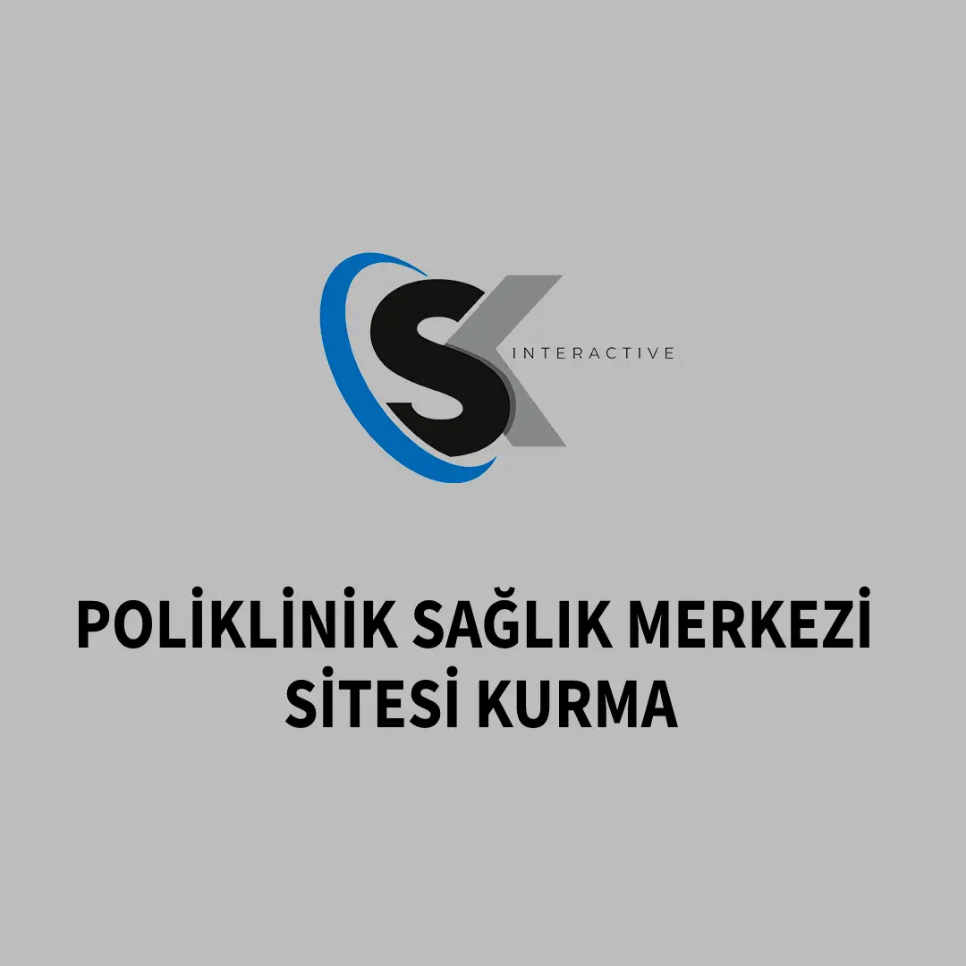 Poliklinik Sağlık Merkezi Sitesi Kurma